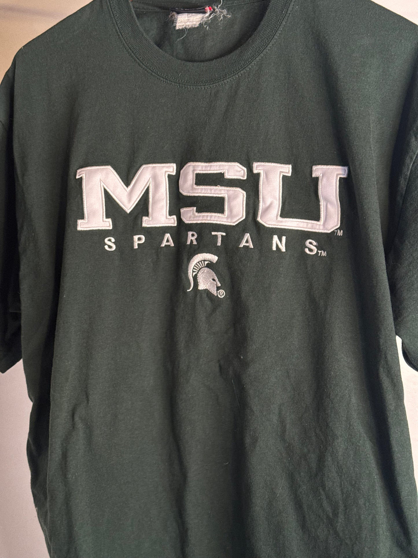 Embroidered Michigan State Tee | XL